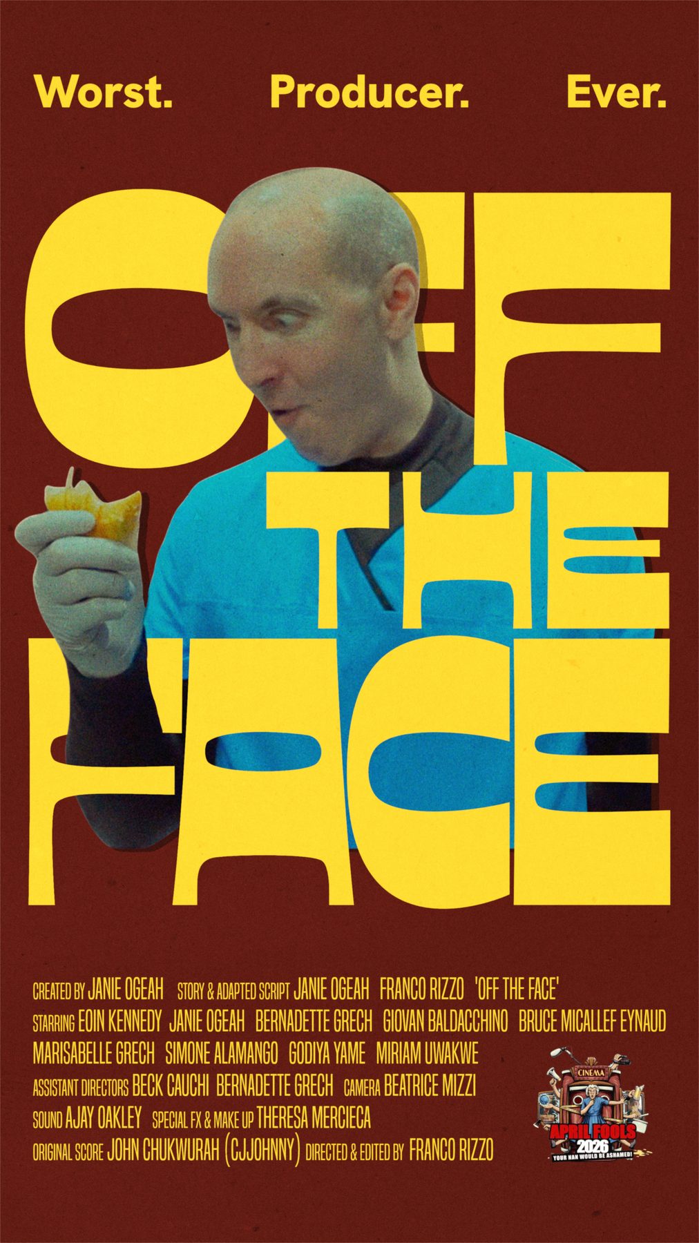 Off The Face poster